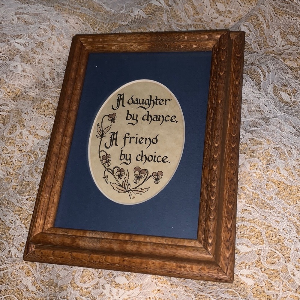 Estate Sale Framed Message Pre Owned